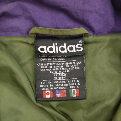 90's Adidas Nylon Mountain Parka Lサイズ