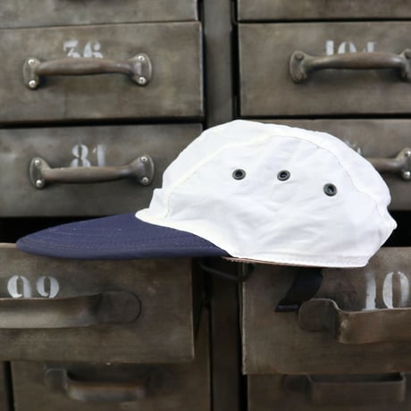 ～90's Watership Trading Long Bill Nylon Cap L/XL USA製