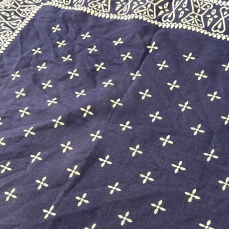60's～ "Indian/Cross" RN14193 All Cotton Bandana (sold separately)