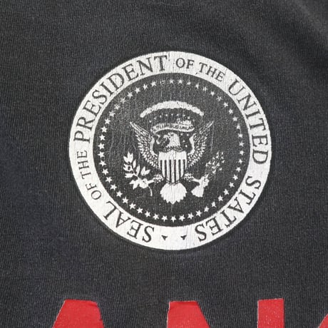 00's "Barack Obama" 両面 プリント Tシャツ XLサイズ