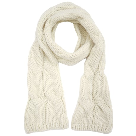 HIGHLAND2000 Wool Cable Muffler England製