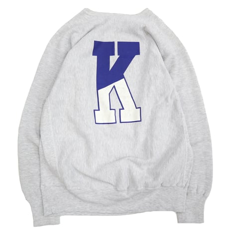 90’s CHAMPION RW SWEAT 両面プリント Grey XXLサイズ USA製