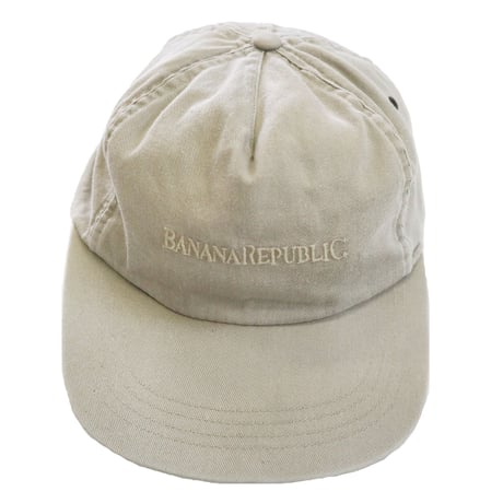 80's OLD Banana Republic "One Tone" 6-Panel Cap