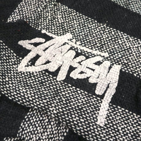 90's～ OLD STUSSY "8ball" Baja Mexican Parka XLサイズ