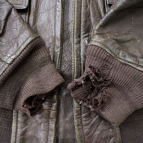 40's～50's US NAVY 55J14 "G-1" Flight Jacket 38サイズ