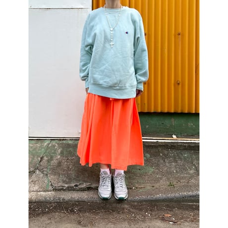 OPENING CEREMONY "Neon Orange" Long Skirt Mサイズ