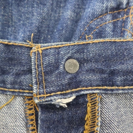 60's Levi's 501 "66single" "Cut Off" Denim Short Pants