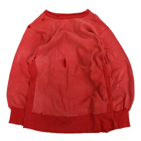 "boro" 80's CHAMPION RW SWEAT "完全目なし" "2tone" "内縫い" XLサイズ USA製