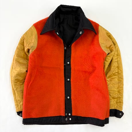 60's～ Swingster "Black" "Blanket×Quilting Lined" Nylon Jacket Mサイズ USA製