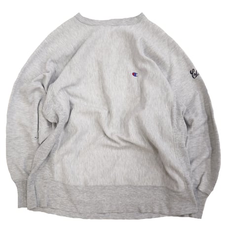 80's CHAMPION RW SWEAT "MALDEN CATHOLIC～" バック プリント&袖刺繍 XLサイズ USA製