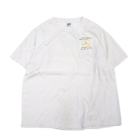 90's anvil "Mercedes Benz" "Yo!KA RAPS" 両面 プリント Tシャツ XLサイズ USA製