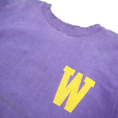 "Rare Color" "Super Fade" 90's CHAMPION RW SWEAT "WILLIAMS" 両面 プリント Lサイズ USA製