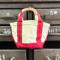 "Rare" "Mini" ～90's L.L. Bean "1色タグ" BOAT AND TOTE Canvas Bag