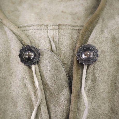 "Women's" unknown 60's～ Suede Leather Jacket