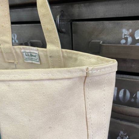 ～90's L.L. Bean "1色タグ" BOAT AND TOTE Canvas Bag