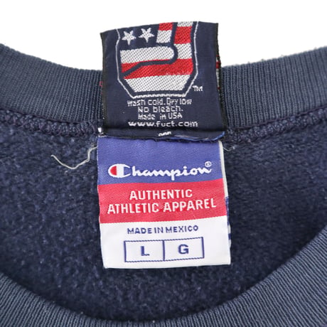 90's FUCT×CHAMPION Logo Sweat Lサイズ