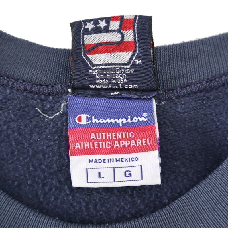 超希少　fuct×champion ファクト　チャンピオン　スウェット　レア 超希少 fuct×champion ファクト チャンピオン スウェット レア