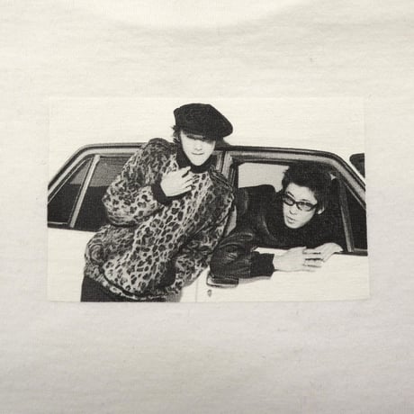 当時物 A Bathing APE "永瀬正敏×村上淳" 両面プリント Tシャツ Lサイズ