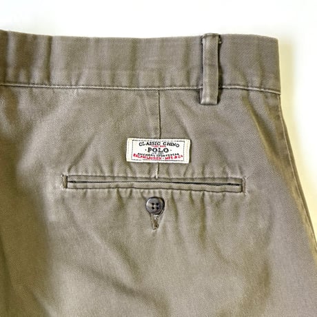 90's～ Polo Ralph Lauren "Prospect Short" Chino Pants W32