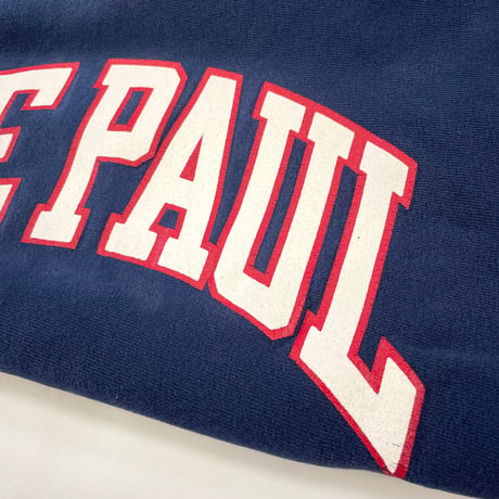 80's CHAMPION RW SWEAT "DE PAUL" XLサイズ USA製