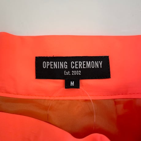 OPENING CEREMONY "Neon Orange" Long Skirt Mサイズ