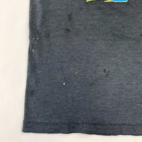 "Black Fade" 80's Adidas Tシャツ Lサイズ USA製