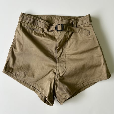 40's US ARMY Belted Chino Short Pants W30