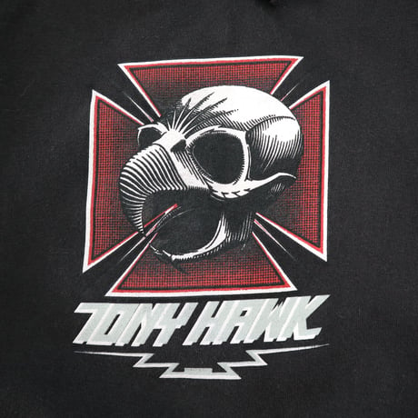 90's～ TONY HAWK スウェット パーカー Lサイズ