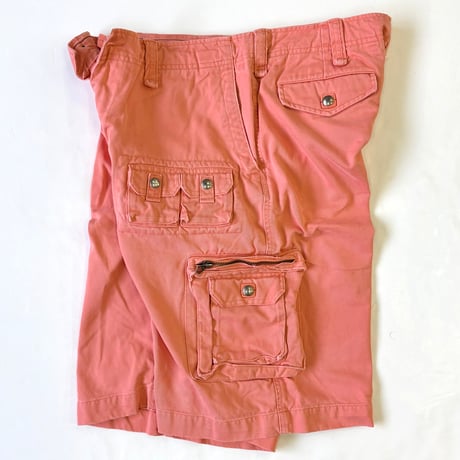 "Rare Color" 90's～ Polo Ralph Lauren "Multi Pocket" Cargo Short Pants W34