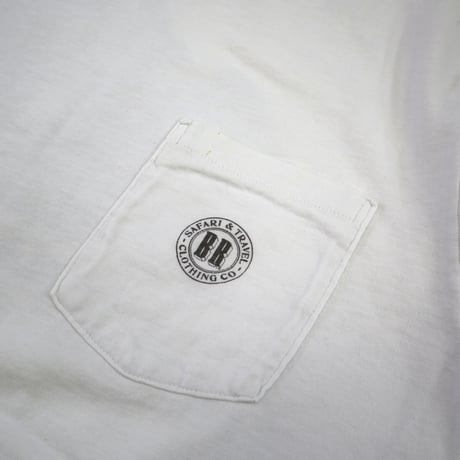 80's～ OLD Banana Republic "Lion" Pocket Tee