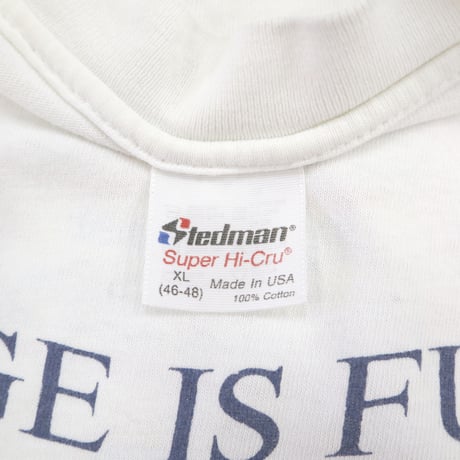 ～90's Stedman "BEER" 両面 プリント Tシャツ  XLサイズ USA製