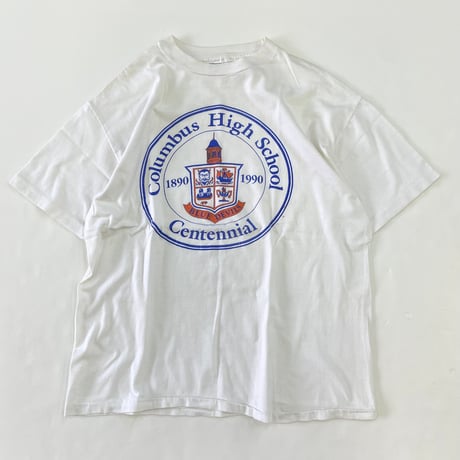 ～90's Hanes "Columbus 100th" Tシャツ Lサイズ USA製