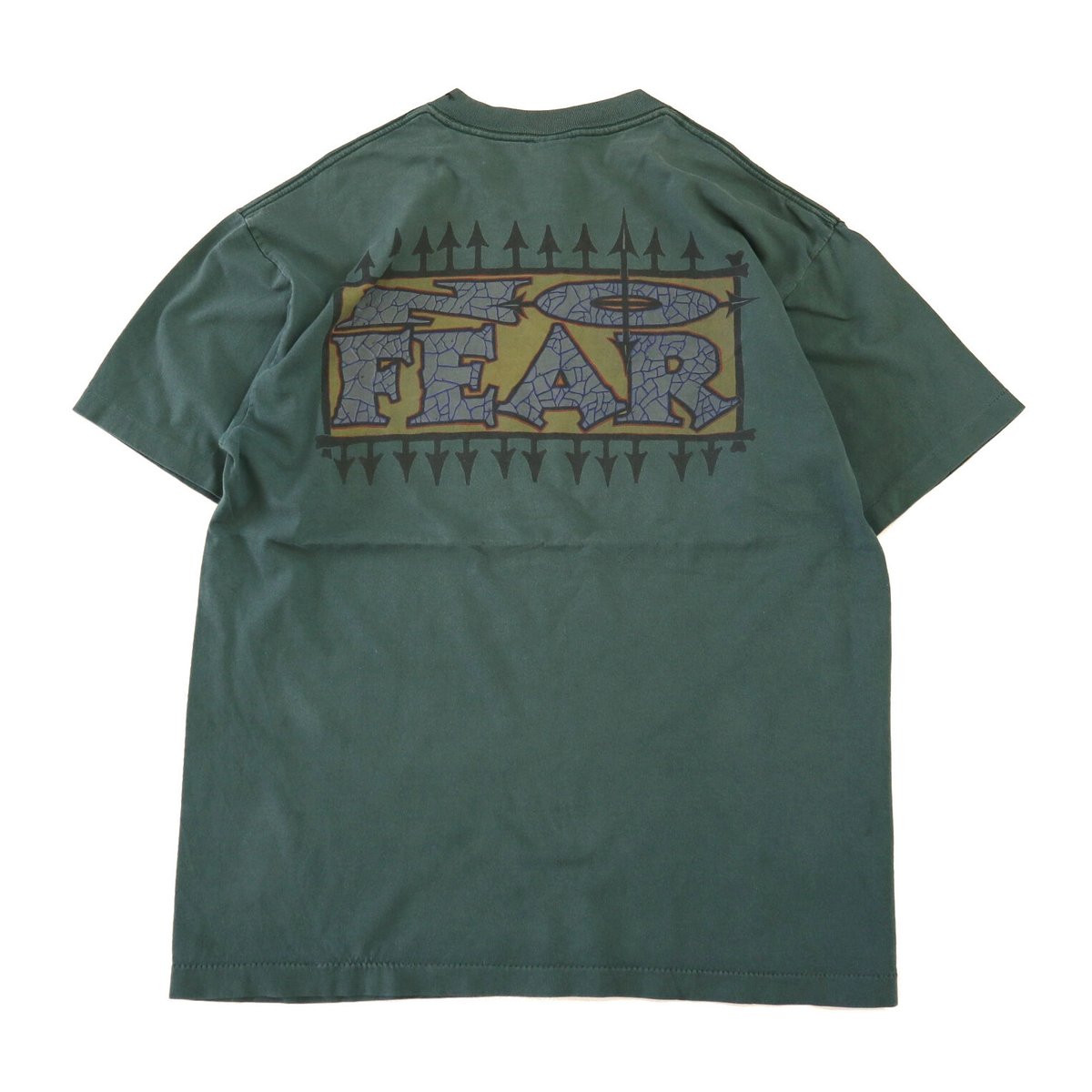 90's～ NO FEAR 両面 プリント Tシャツ XLサイズ USA製
