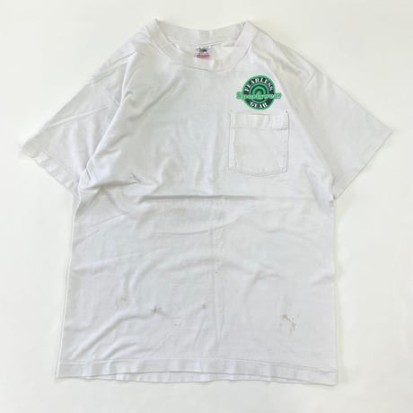 90's Fruit of the loom "Don't Fear The Night..." Pocket Tee Lサイズ USA製