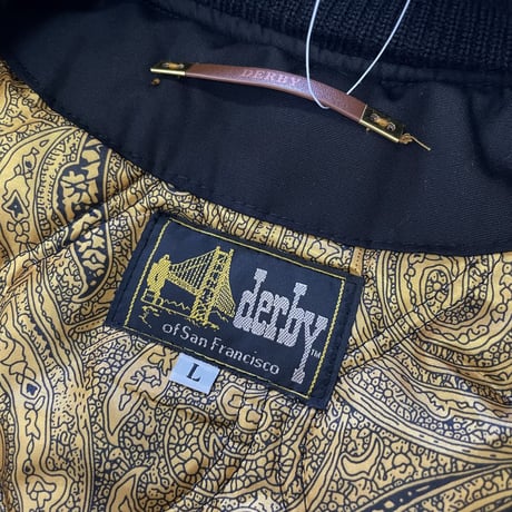 "New" Derby of San Francisco "300 Vest" Black×Gold