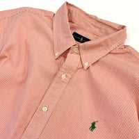 00's Ralph Lauren Stripe BD Shirt XXLサイズ