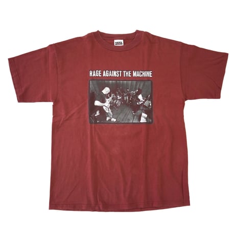 90's Tultex "RAGE AGAINST THE MACHINE" プリント Tシャツ XLサイズ