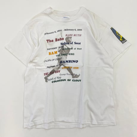 90's Hanes "Babe Ruth" 100th Anniversary Tシャツ Lサイズ USA製
