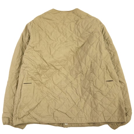 Italian ARMY キルティング ライナー ジャケット BEIGE