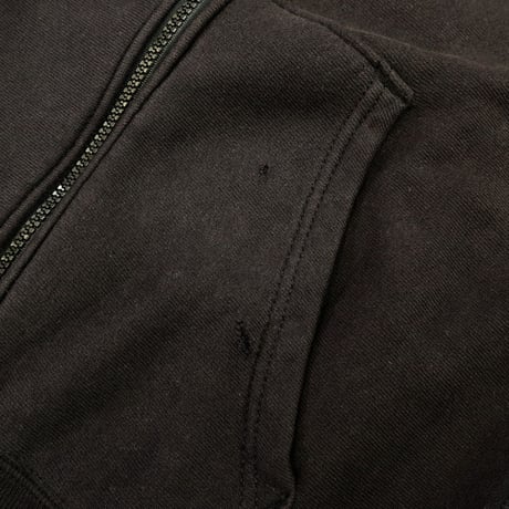 80's CHAMPION RW SWEAT PARKA "Full Zip" Black XLサイズ USA製