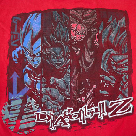 90's～00's "DRAGONBALL Z" 両面 プリント LS Tシャツ Lサイズ