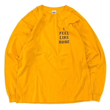 GILDAN "I Feel Like Kobe" "両面" LS Tシャツ Lサイズ