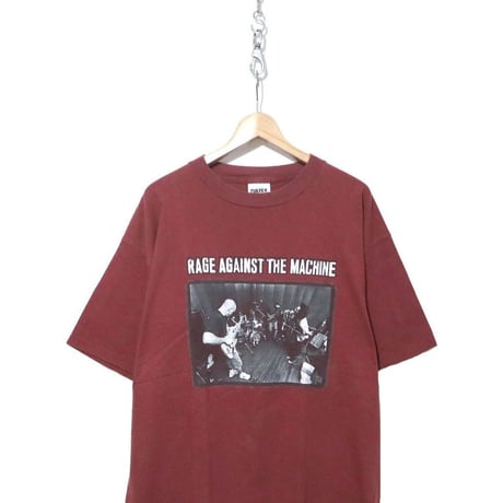 90's Tultex "RAGE AGAINST THE MACHINE" プリント Tシャツ XLサイズ