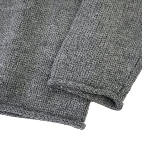 ～00's J.CREW "Roll Neck" Wool Sweater Grey Mサイズ