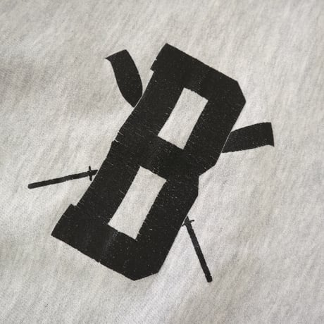 90's CHAMPION RW SWEAT "BOWDOIN CREW" 両面 黒プリント XLサイズ USA製