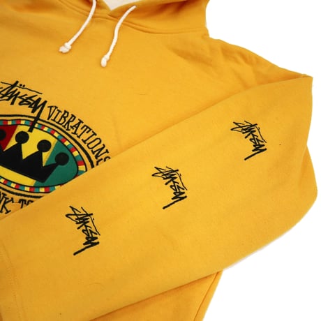 90s～ OLD STUSSY "International Tribe" Sweat Parka