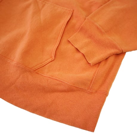 90's United Sports "Reverse Type" Sweat Parka Solid Orange XLサイズ USA製