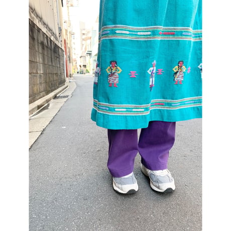 Lupita ネイティブ 刺繍 ワンピース Sサイズ Guatemala製