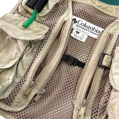 90's Columbia PFG Fishing Vest Lサイズ
