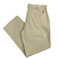 90's～ Polo Ralph Lauren "No Tuck" Chino Pants W36